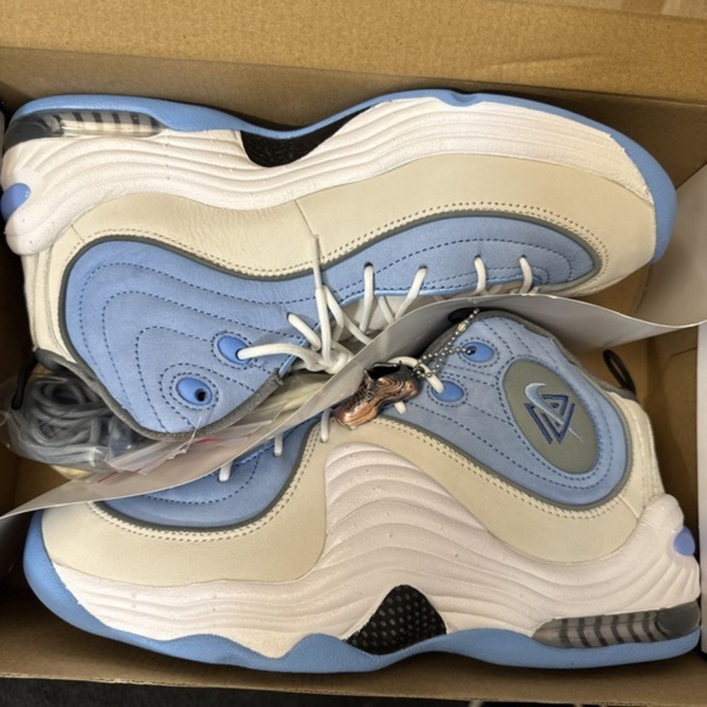 Size 9M - 10.5W Social Status x Nike Air Penny 2 Playground - University Blue DS